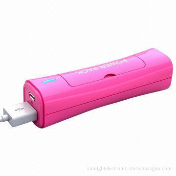 Power Bank with 2,600mAh Capacity and LED Indictor